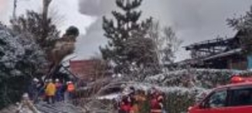 「玄関付近から火が出ている」住宅と隣接する作業場が全焼 宮城・角田市