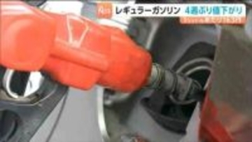 レギュラーガソリン全国で3番目に安い163円/L【11日時点・宮城】