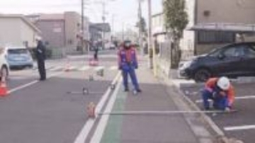 「人が倒れている」早朝80代女性が車にはねられ横断歩道近くに倒れる　はねた車は逃走中　ひき逃げ事件として警察が行方追う　仙台