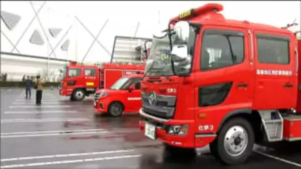 イオンモール新利府で林野火災防災イベント　防火服を着たり消防車に乗ったりできる体験コーナーも　宮城