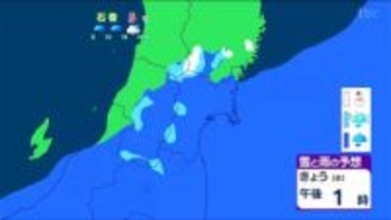 【25日宮城の天気】久々のまとまった雨　気温上がらず寒さ戻る【雨雲シミュレーション】長期予報発表 今年の春や夏の気温や降水量は？tbc気象台