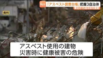 災害時にアスベスト飛散への対処できない恐れある県や市が東北で8割　東北管区行政評価局が調査結果を公表
