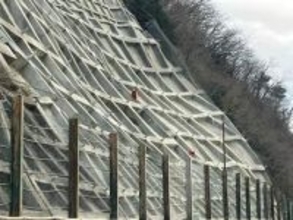 県道脇の法面を清掃中の作業員が滑落　宮城・登米市