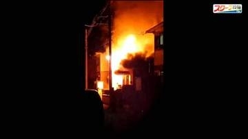 「炎が燃え上がっている」平屋建て住宅1棟が全焼　身元不明の1人死亡　宮城・名取市