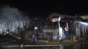 「キッチンから火が出た」住宅4棟全焼　他にも周辺の建物に延焼し一部焼損か　宮城・白石市