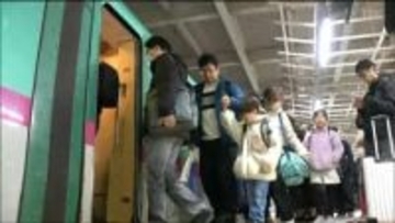 年末年始の連休最終日　新幹線のUターンラッシュはきょうも続く　宮城
