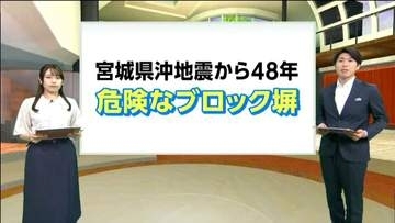 仙台市だけなぜ低い？宮城県と同じ条件で危険なブロック塀の改善率を比べると…【宮城県沖地震から４８年】