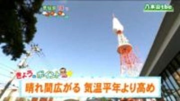 【6日宮城の天気】10月下旬並みの暖かさ 洗濯日和に 仙台は最高気温18℃ tbc気象台