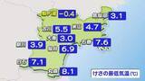 「3日前は真夏日だったのに・・・宮城県内で観測史上最も遅い「冬日」　栗原市駒ノ湯で氷点下0.4度」の画像1