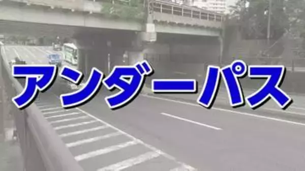 千葉豪雨では車が水没し死者も出ている　大雨時に冠水の恐れがある「アンダーパス」とは？　仙台駅近くの幹線道路も対象