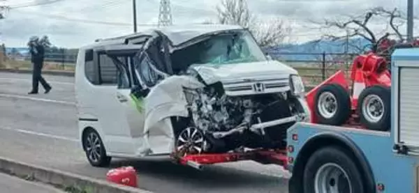 春の交通安全運動初日に死亡事故　軽乗用車と大型トラック正面衝突で軽乗用車の70代男性死亡　宮城・岩沼市