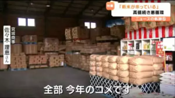 「米はあるのに、なぜ高い？」業者の倉庫に眠る新米　品薄への恐怖が招いた“集荷競争”が「高止まり続く要因に」