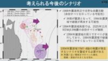 「震源域近くで巨大地震発生しやすくなっている可能性も」青森東方沖の地震受け東北大災害研が緊急の報告会