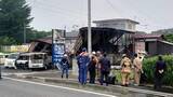 「木造平屋建ての作業場が全焼し車両10台も焼損　自動車販売会社で火事　宮城・大崎市」の画像1