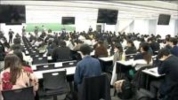 「緊張するが今までやってきたことを」東北学院大学で前期日程の入試 選挙期間中のため衆院選の各陣営に配慮を依頼