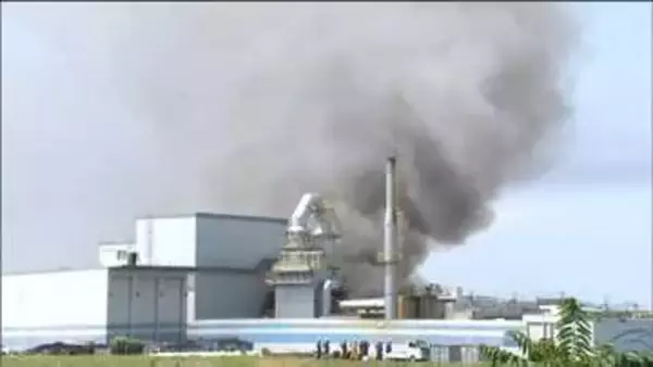 【続報】廃棄物処理会社の火災は発生から6時間あまりで鎮火　宮城・岩沼市