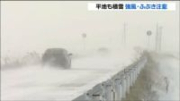 平地も積雪 大崎市古川11ｃｍ 仙台2ｃｍ 東部は暴風雪のおそれも 交通機関に影響 宮城