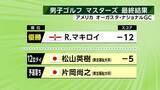 「男子ゴルフマスターズ最終ラウンド終了　松山英樹選手（東北福祉大出身）は12位タイ」の画像1
