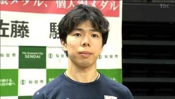 「賞を胸に前進したい」冬季五輪フィギュアで銀と銅の2メダル獲得 佐藤駿選手（仙台市出身）に「讃辞の楯」
