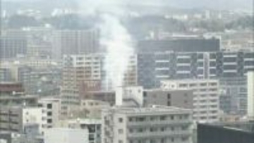 【速報】「4階から煙が出ている」仙台駅近くのマンションで火災か　仙台・宮城野区