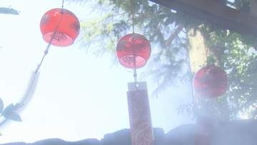 さいたま市岩槻区　久伊豆神社で「涼鈴詣」／埼玉県