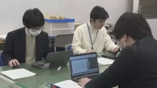 埼玉県選管　立候補速報リハーサル