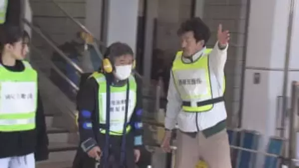 首都直下地震を想定　帰宅困難者避難誘導訓練／埼玉県