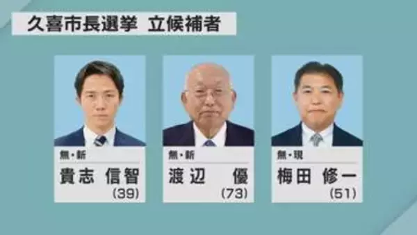 久喜市長選挙　１２日告示／埼玉県
