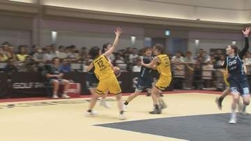 ３人制バスケの公式戦　川越で初開催／埼玉県