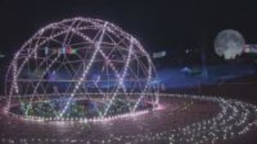 東松山ぼたん園　イルミネーション／埼玉県