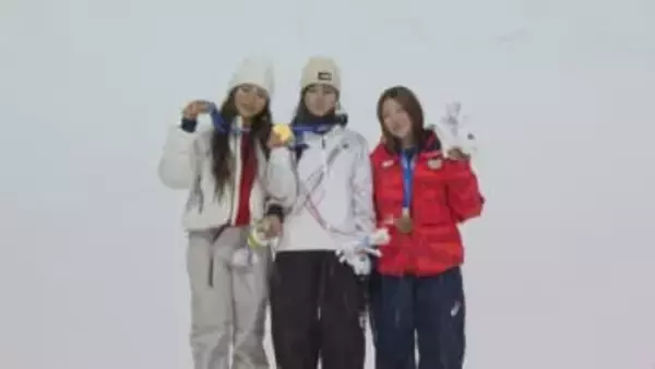 吉川市出身スノボHP小野光希選手　銅メダル／埼玉県