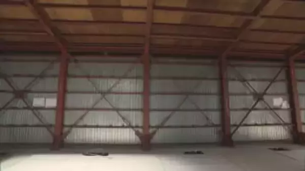 改修工事中の「原爆の図 丸木美術館」 内部公開／埼玉県