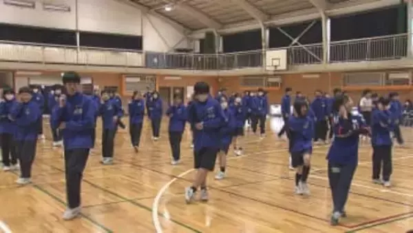 志木第二中学校　ダンス授業の成果発表会／埼玉県