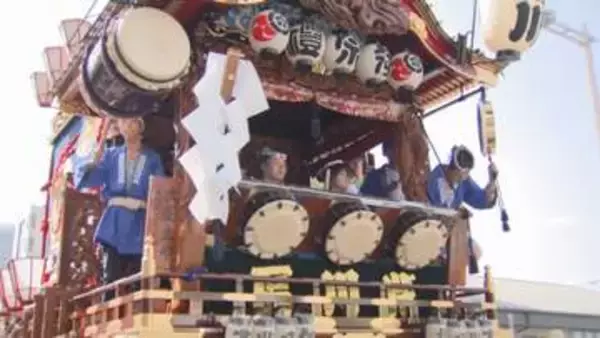 山車・屋台が練り歩く 「熊谷うちわ祭」／埼玉県