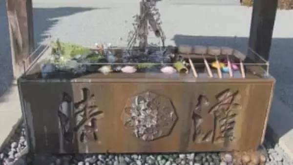 花手水重ね押しスタンプラリー／埼玉県川越市