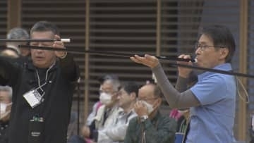 ねんりんピック “吹矢”のリハーサル大会/埼玉県