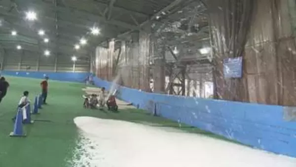 狭山スキー場　夏の雪遊びエリア登場／埼玉県