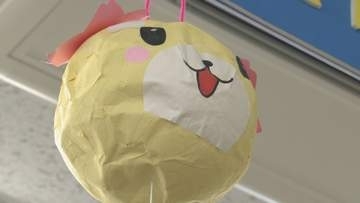 坂戸市役所　「さかろん提灯」展示／埼玉県