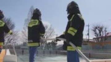 深谷市の中学校　地域消防団による「防災学習」／埼玉県