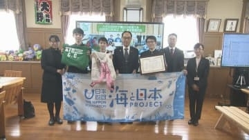 川口工業高校掃除部　「スポＧＯＭＩ甲子園」連覇を報告／埼玉県