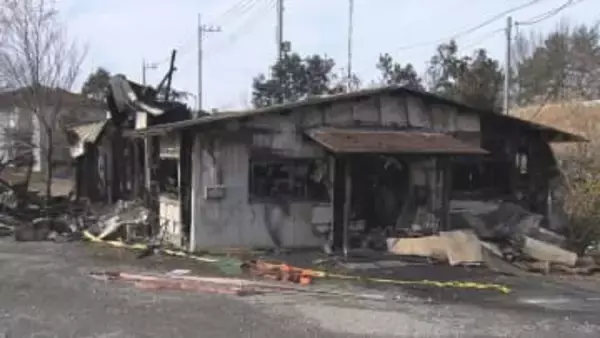 滑川町　住宅全焼　男性1人の遺体見つかる／埼玉県