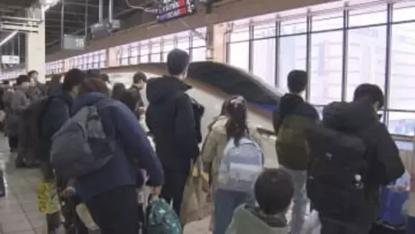 ＪＲ東日本　「帰省ラッシュ」ピーク迎える／埼玉県