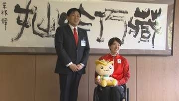 アジアパラ大会出場　上野晴香選手が意気込み語る／埼玉県