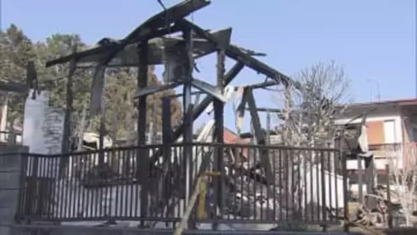 ときがわ町で住宅全焼６０歳男 放火の疑いで逮捕／埼玉県