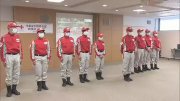 出発式を開催　日赤県支部　熊本に第２救護班を派遣／埼玉県