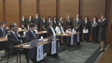 立教大学　現代心理学部学生が知事に政策提言／埼玉県