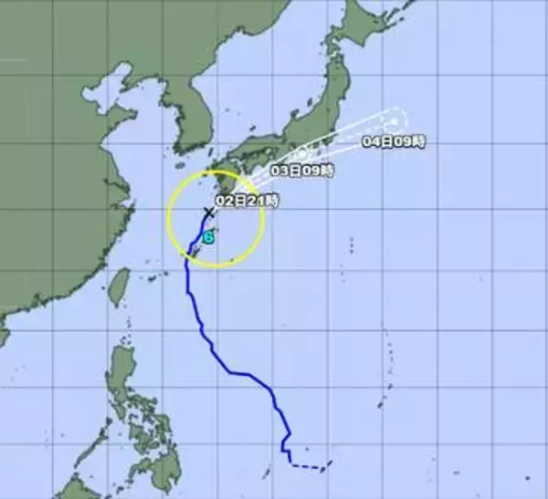 【台風6号】3日には西日本から東日本の太平洋側にかなり接近か　県内でも強風の可能性《新潟》