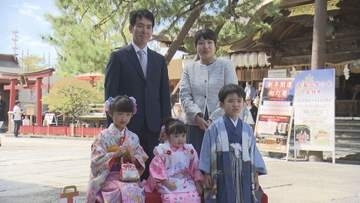 【晴れ姿】秋晴れの七五三　新潟市の白山神社にぎわう「健やかに育って」《新潟》