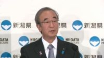 【速報】花角知事が柏崎刈羽原発再稼働を容認　安全対策など前提に《新潟》