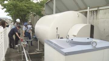 商業施設で臨時のガス検査　イオンモール熊本の爆発事故をうけ　消防職員などが立ち入り検査《新潟》